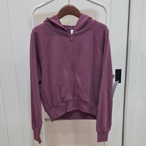 Zella Plum Full-Zip Jacket